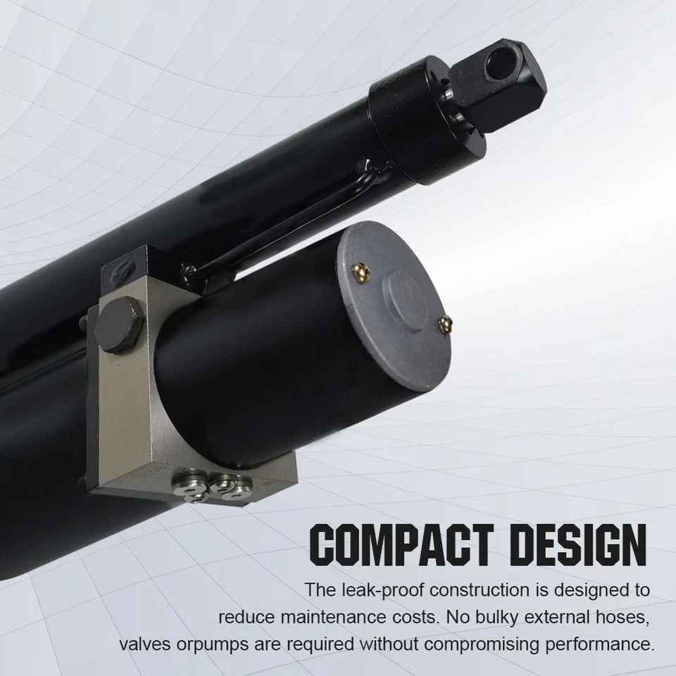 DC 12V Hydraulic Linear Actuator 8" Stroke Length 1700Lbs Linear Actuators - Image 4 of 4