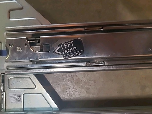 DELL 0DY3K2 0M7R4J POWEREDGE R715 R810 R815 R910 R920 2U LEFT RIGHT SLIDING RAIL - Afbeelding 2 van 4