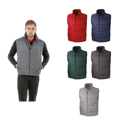 Result Unisex Core Bodywarmer Gilet R208X-Winterwear Sleeveless Jacket Half Coat