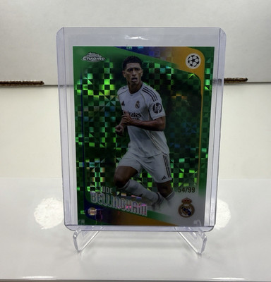 2026 Topps Chrome UEFA Champions League Jude Bellingham Real Madrid #64 54/99
