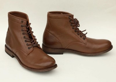 Frye Tyler Flex Lace Up Mens Boot Size 9 in Brown Leather | eBay display picture 3