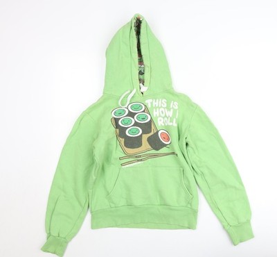 Pullover Hoodie Jungen UK Größe S David & Goliath grün