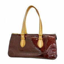 Louis Vuitton Vernis Rosewood Avenue Shoulder Bag M93510 Amaranth Women's