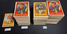 1958 Topps Football Cards 1-132 (P-NM) - You Pick - Complete Your Set