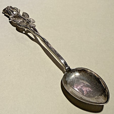 Vintage Silberlöffel Kaffeelöffel Silber 800 Hildesheimer Rose Christoph Widmann