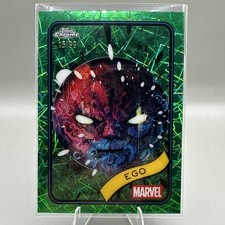 2025 Topps Chrome Marvel Ego #55 Hulk Green Lazer Refractor /99