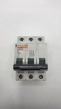 Schneider C60HC30 MCB 6 Amp Triple Pole 3 Phase Breaker Type C 6A 25671
