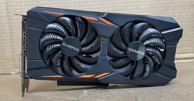 Gigabyte Nvidia Geforce GTX 1050 Ti, GV-N105TWF20C-4GD Graphic Card, TESTED
