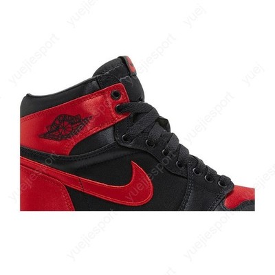 Size 7.5 - Air Jordan 1 Retro OG 2023 High Satin Bred W for sale