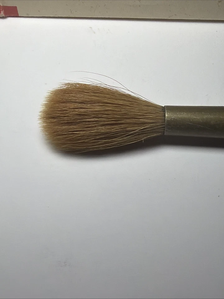 Винтажный Winsor & Newton LTD чисто красный соболь акварель щетка серии 7 размер 12 б/у! - Изображение 2 из 4