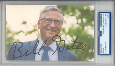 SIGNED Bill Gates Microsoft CEO Founder Picture Photo PSA DNA COA AUTOGRAPHED