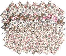 JANE AUSTEN at HOM from Riley Blake - (48) 5" fabric square set