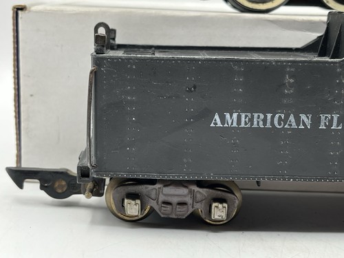 Gilbert American Flyer S Gauge #312 Pacific Locomotive & Tender - Runs Well -'49 - Picture 6 of 21