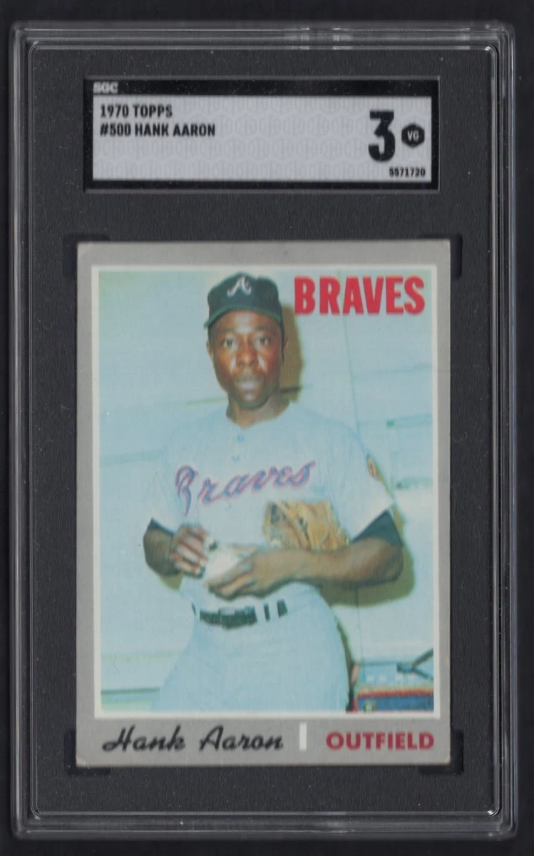 Hank Aaron Sportscard Guaranty Corporation (SGC) Baseball Sports