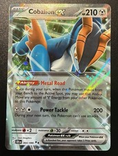 Cobalion ex 64/86 Double Rare Pokemon Chaos Rising ME04 NM