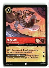 Disney Lorcana Aladdin Intrepid Commander