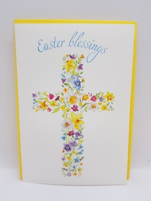 Frohe Ostern Segen Grußkarte Ostern Wünsche Karte 6'' x 4''