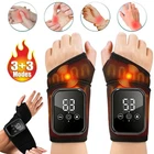 Electric Wrist Massager Brace w/ Heat & Vibration for Carpal Tunnel, Arthritis