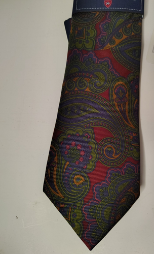 SaddleBred 100% Silk tie (lot if 2) - Picture 3 of 4