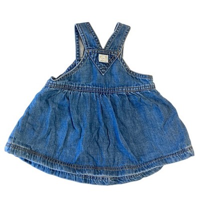 jean overall dress 90s style 90s Style Unisex Denim Overalls – Mondays and Meadows main image 0