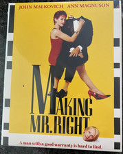 Making Mr. Right Blu-Ray - Brand New / Sealed - Kino Lorber - John Malkovich