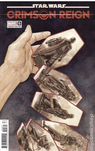 STAR WARS CRIMSON REIGN 5 1:25 LOPEZ VARIANT NM