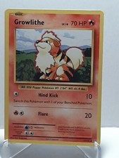 Growlithe 17/108 Pokemon XY Evolutions New Fresh Common Fire