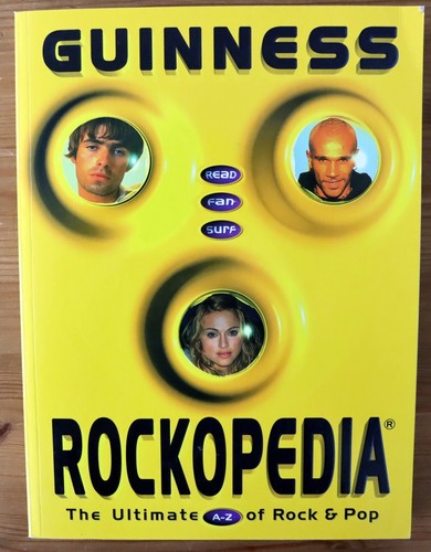 VARIOUS GUINNESS MUSIC BOOKS, BRITISH HIT SINGLES, QUIZ BOOK, ROCKOPEDIA + MORE - Picture 10 of 18