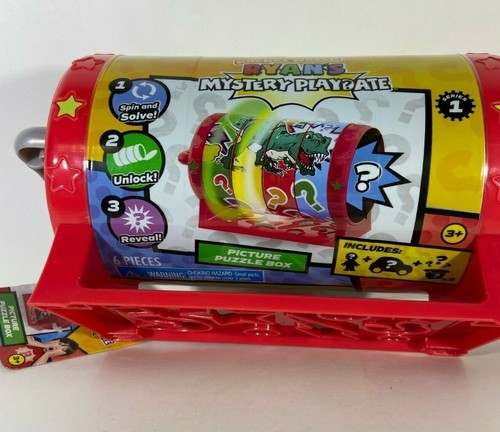 Ryan’s World Mystery Playdate Picture Puzzle Box Series 1 with 3 Prizes Inside - Picture 6 of 6