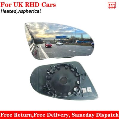For Mercedes-Benz CLA 2019-2025 Heated Aspherical Wing Mirror Glass Left Passeng