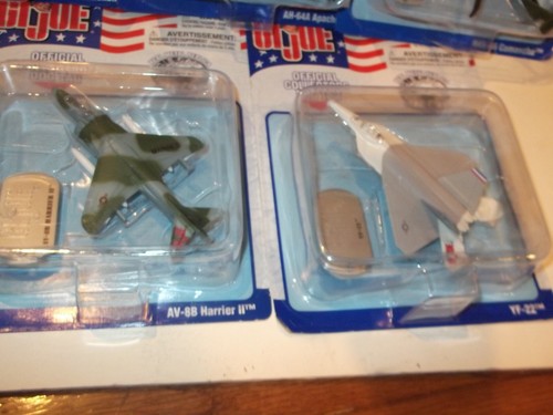 GI JOE Military Tanks Trucks Vehicles Jets Planes Die Cast Dog Tag Lot 5 MOC new - Picture 3 of 6
