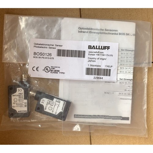 ONE New Balluff BOS 5K-PS-IX10-S75 photoelectric sensor FAST SHIP - Picture 2 of 4