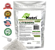 Tyrosine 100% Pure Powder USP alertness muscle mass energy 2.2lb