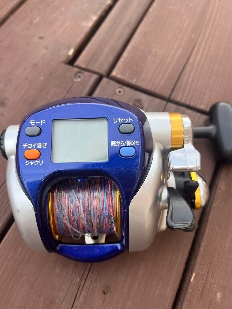 Daiwa HYPER TANACOM 500F Electric Fishing Reel Used & Tested Daiwa HYPER TANACOM 500F Electric Fishing Reel Used & Tested