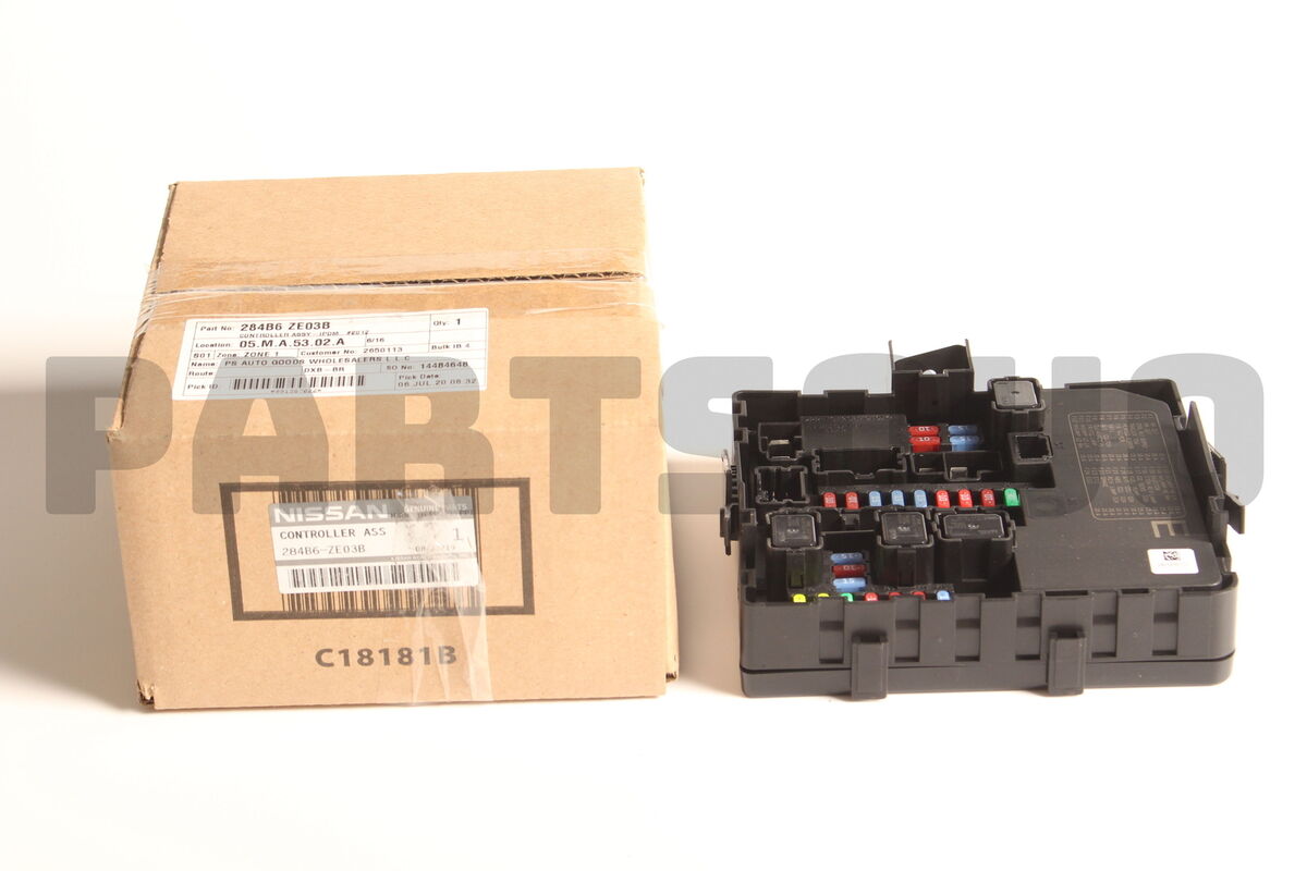 284B6ZE03B Genuine Nissan CONTROLLER ASSY-IPDM 284B6-ZE03B | eBay 284B6ZE03B Genuine Nissan CONTROLLER ASSY-IPDM 284B6-ZE03B | eBay