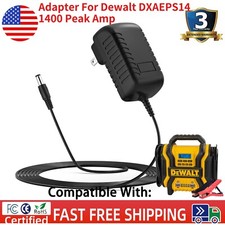 AC Charger Adapter For Dewalt DXAEPS14 1400 Peak Amp Power Station Power Supply