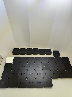 Lot Of 39 Apple TV HD Media Streamer - Black PLEASE READ!