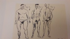 Stampe disegni giovanili  del GUTTUSO