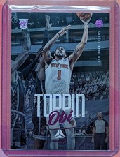 ⭐🏀2020-21 Panini Chronicles Pink #159 Luminance Obi Toppin RC New York Knicks