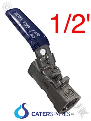 1/2'' BSP HOCHTEMPERATUR UNIVERSAL FRITTEUSE ÖLABLASS ABSPERRHEBEL KUGELHAHN