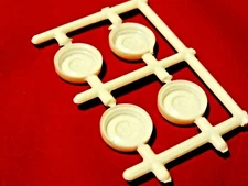 MPC 1972 Chevy Pickup Stock Steel Wheels 1/25