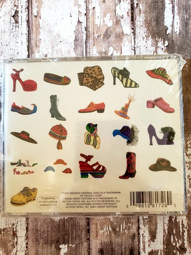 Amazing Designs Great Notions Stickerei CD, BMC-SB3 Mütze & Schuh - Bild 2 von 2