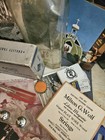 Estate Antique junk drawer lot Treasures Ephemera Glass Metals Tools Household — photo 8