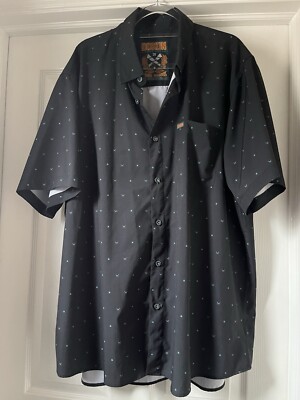 Dixxon Sour Diesel Men s 3XL Short Sleeve Button Up Shirt D-lite Party Wear