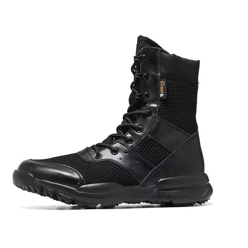 Tactical Men's Boots Hiking Breathable Shoes Military Lightweight Combat Boot Us - Picture 46 of 72
