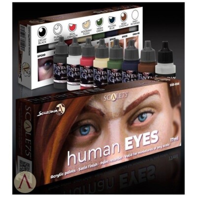 Scale 75 Scalecolor Human Eyes Paint Set - Satin finish