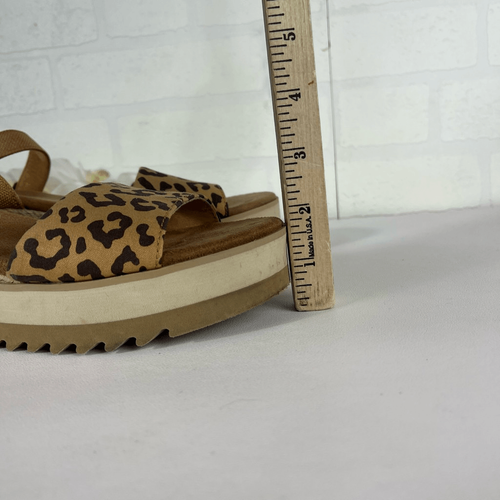 Sandali donna Toms Diana taglia 7,5 stampa leopardata comodi primavera estate - Foto 4 di 15