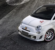 FIAT 500 ABARTH SCORPION CAR BONNET SIDE STRIPES STICKERS DECALS GRAPHICS LOGO