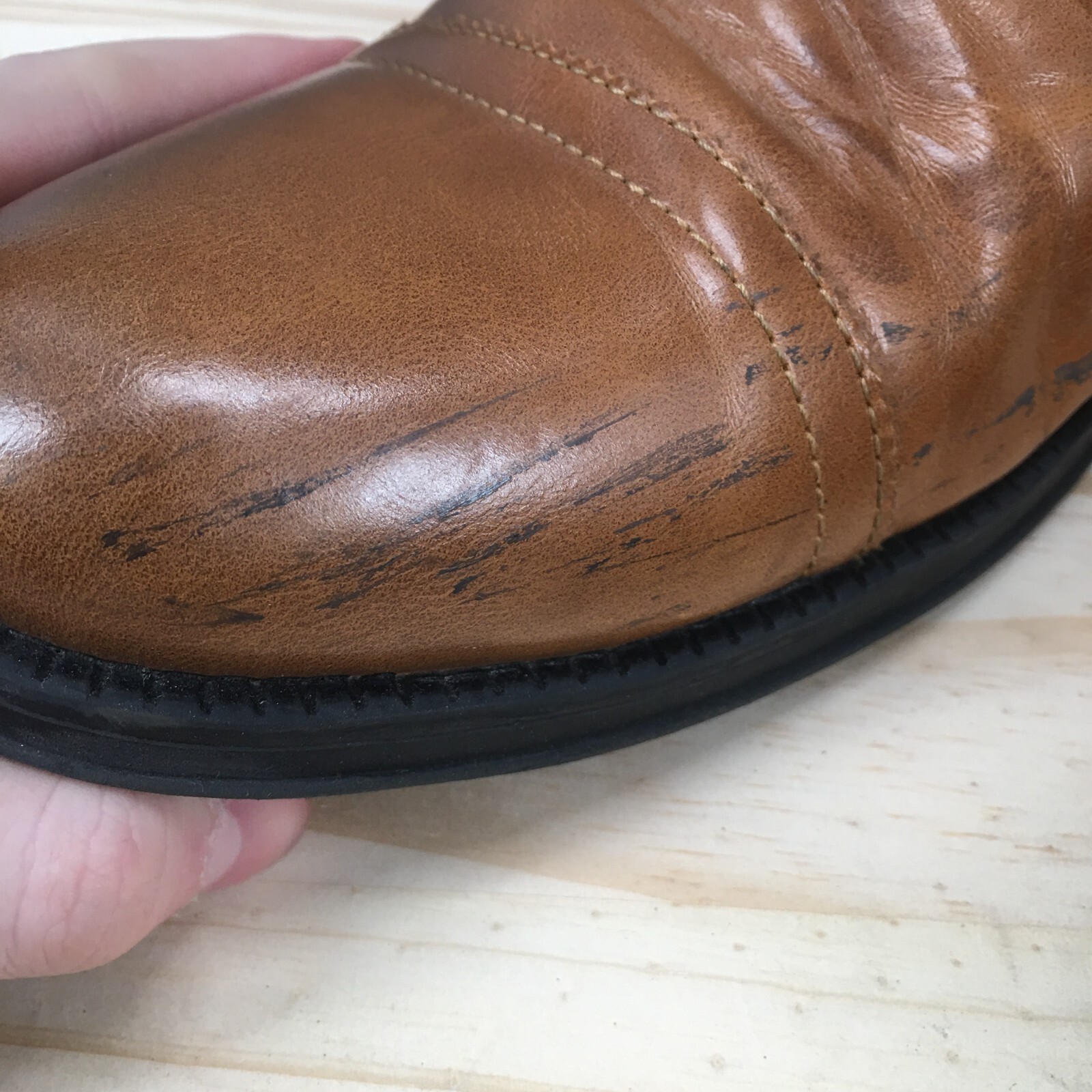 SAOLA Scarpe Dockers uomo 12 M eleganti punta cappuccio Oxford 90 26267 marrone ecopelle stringate