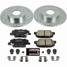 Power Stop K6969 1-Click Z23 Evolution Sport Brake Kit for 14-15 Mazda 6